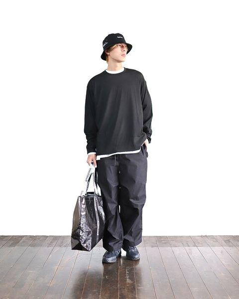 FreshService 24SS WASHABLE WOOL L/S TEE スタイル