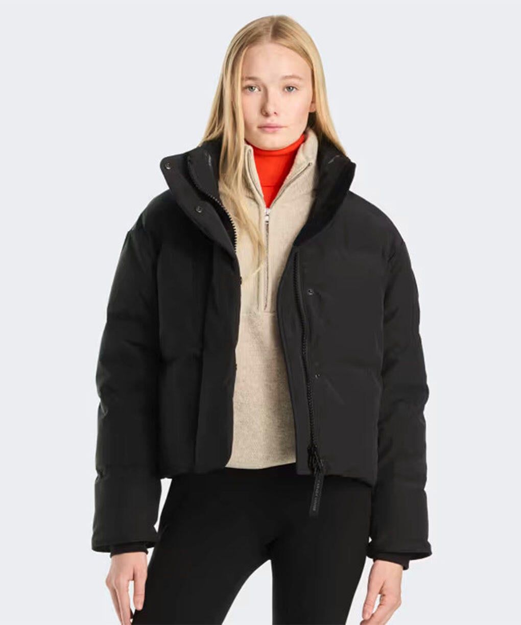 カナダグース レディース Grandview Cropped Jacket Black Label(2266WB)Black☆新作発売！