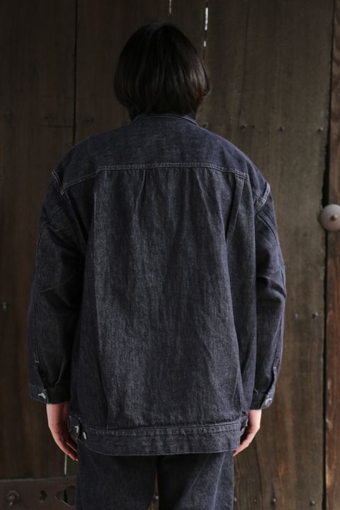 Graphpaper Colorfast Denim Blouson(GM204-30234B) style.2021.3.13.