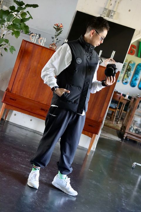 CANADA GOOSE カナダグースGARSON VEST BLACK LABELスタイル
