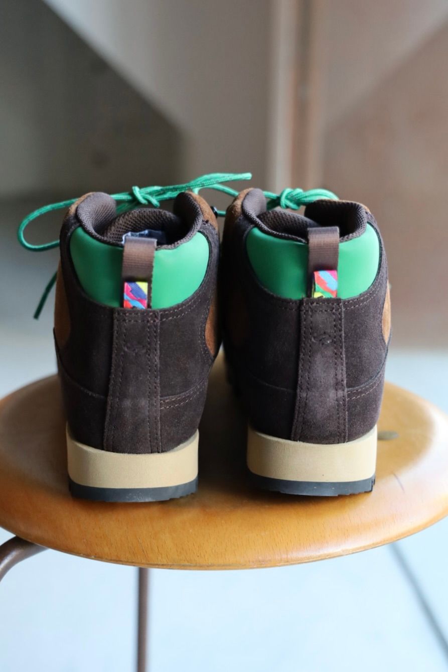 イズネス 25AW FLOW-MID SHOES is-ness×SUICOKE(25AW_40_1007AWSHOES01)BROWN×GREEN☆新作発売！