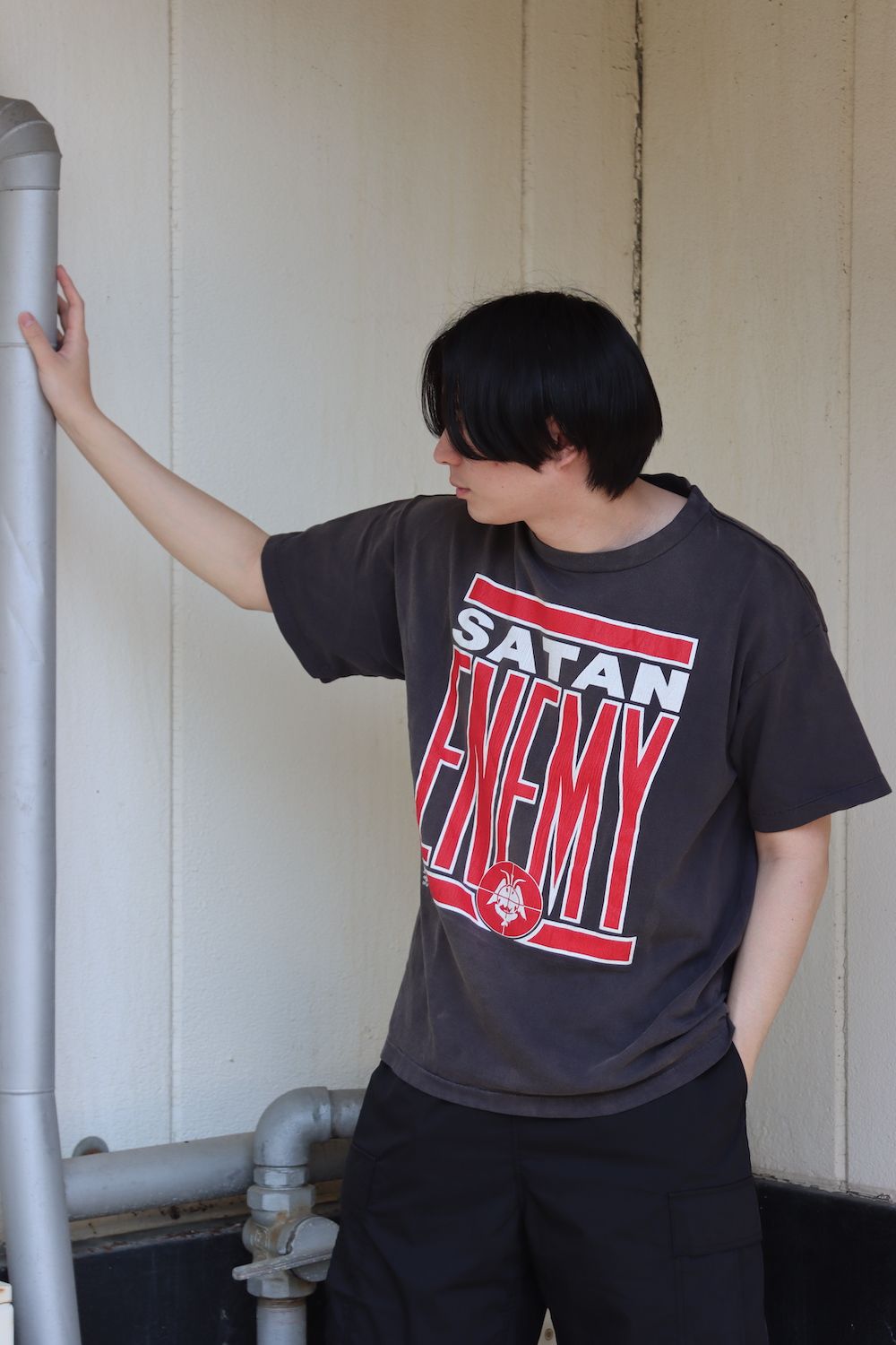 SAINT M×××××× 22SS SATAN ENEMY SS TEE style.2022.4.6. ※4月9日(土