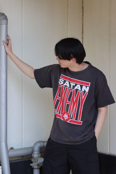 ©SAINT M×××××× 22SS SATAN ENEMY SS TEE style.2022.4.6. ※4月9日(土)発売