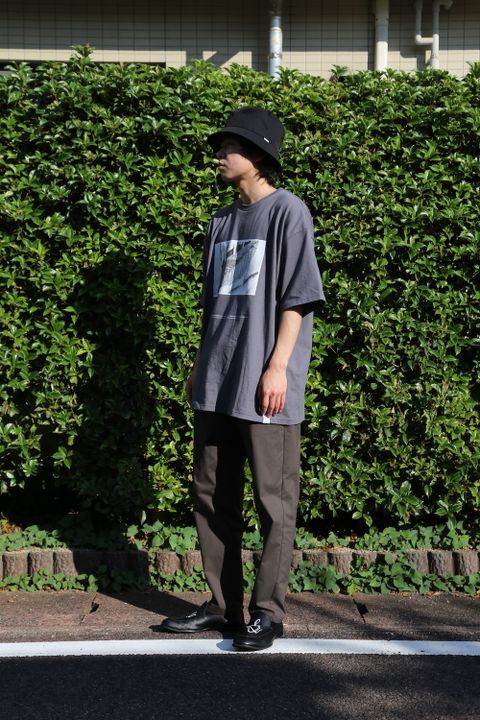 Graphpaper POET MEETS DUBWISE for Graphpaper Oversized Tee “WORDS AND SILENCE” style. 2021.06.21.