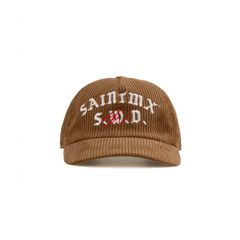 セントマイケル 26SS SW_CORDUROY CAP/SAINT SW(SM-MK8-0000-C13)BROWN☆3月7日(土)発売！