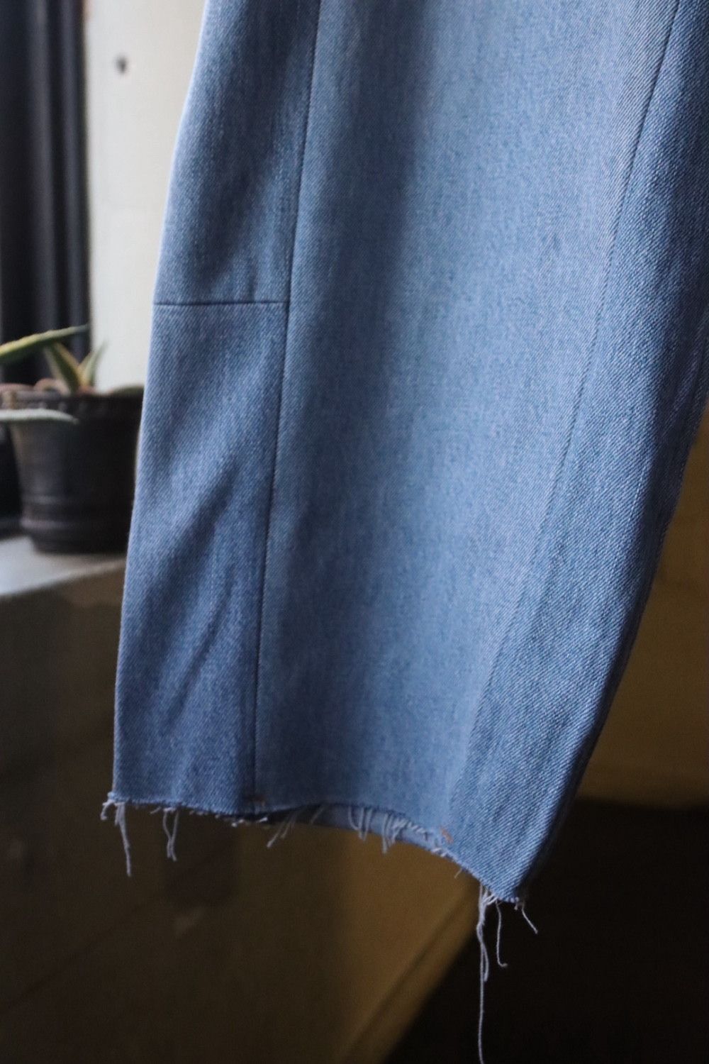 シーオール22AW RECONSTRUTED SUPER BUGGY SLACKS DENIM(SAU21 DE602)NORMAL SIZE：2-B