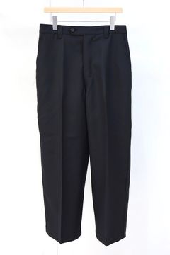 コムデギャルソンオム26SS ウールポプリンパンツ(HQ-P004-051)BLACK☆2月6日(金)発売！