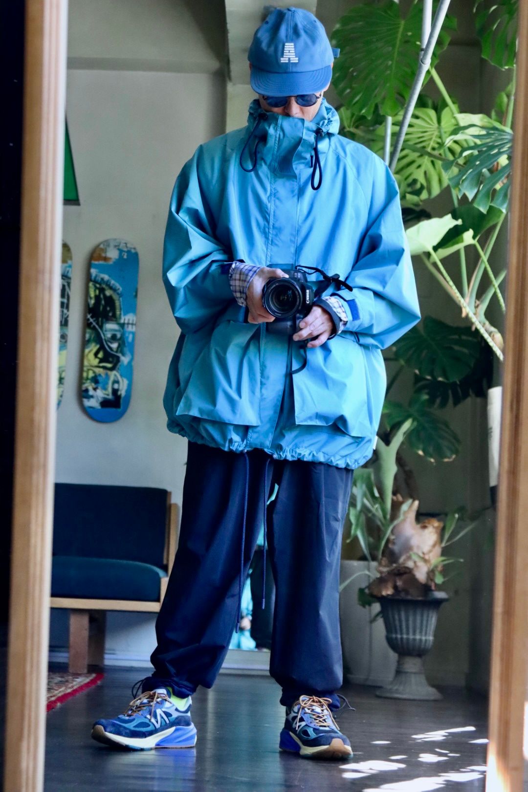 S.F.C 23FW 3LAYER JACKET"BLUE"スタイル