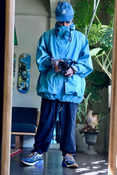 S.F.C 23FW 3LAYER JACKET"BLUE"スタイル