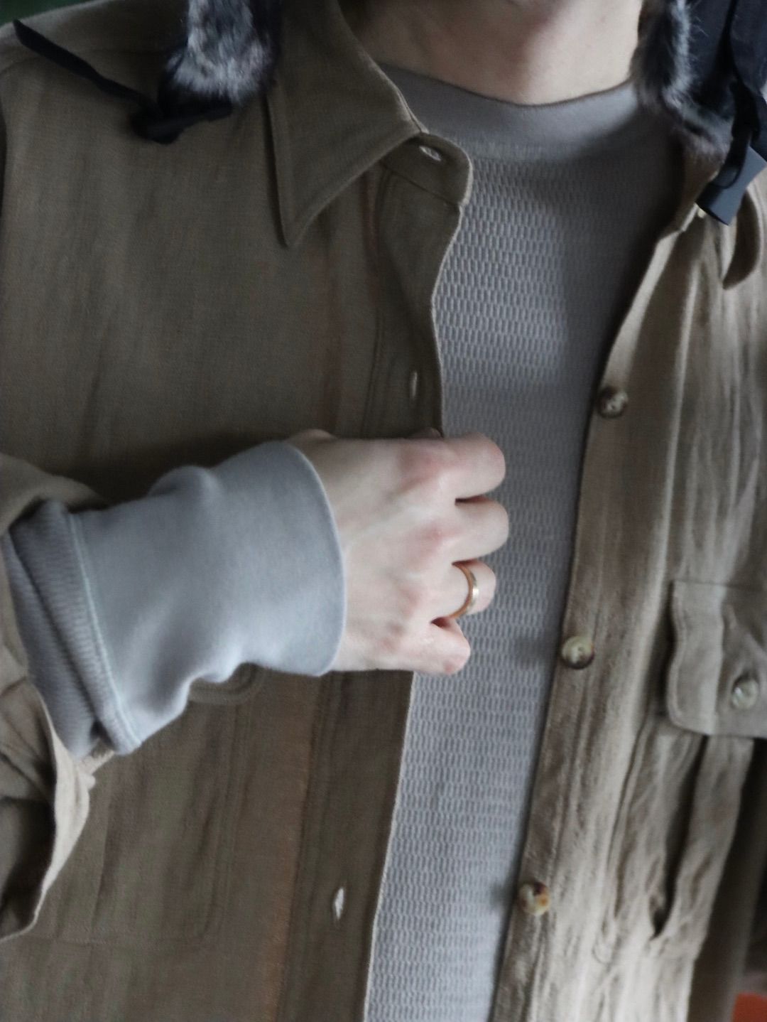 A.PRESSE 22SS Sfari Shirts.style.2022.2.20.