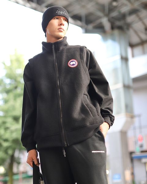 CANADA GOOSE Mersey Vest Kind Fleeceスタイル