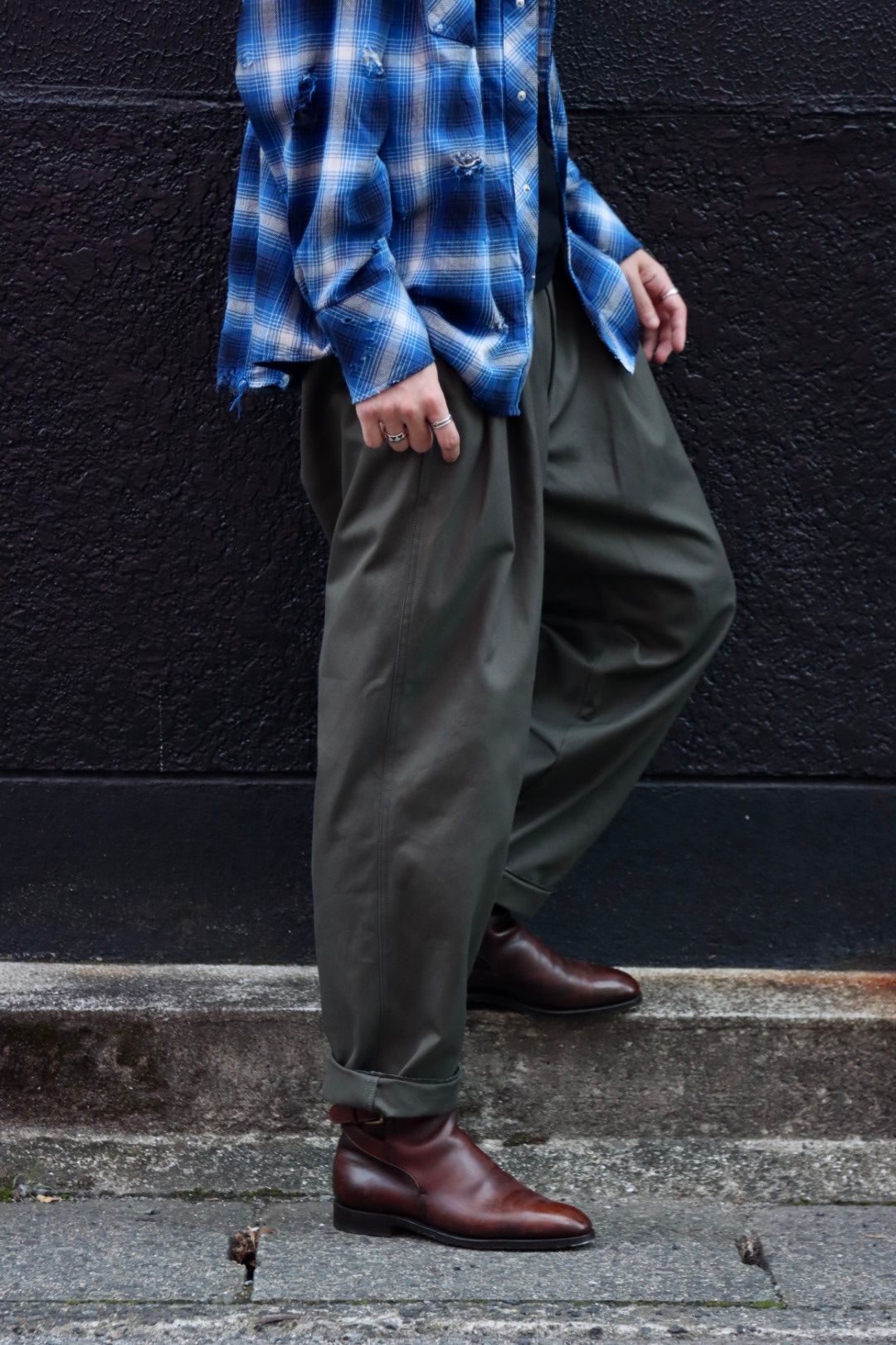 Rafu ラフ 2023AW WESTERN SHIRTスタイル