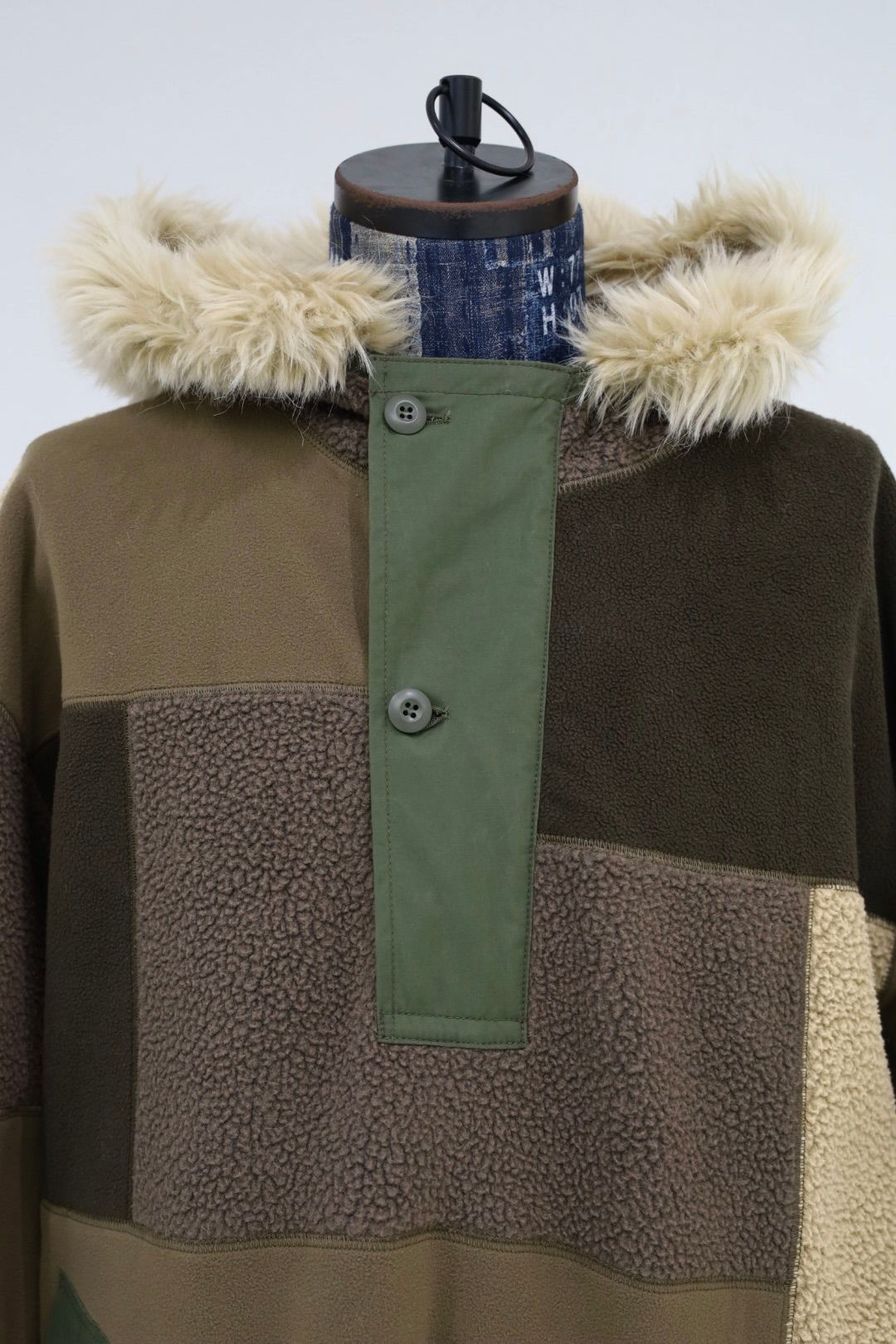 コムデギャルソンオム25FW POLATECボアフリースMIXジャケット(HP-J022-051)BEIGE MIX★10月3日(金)発売！