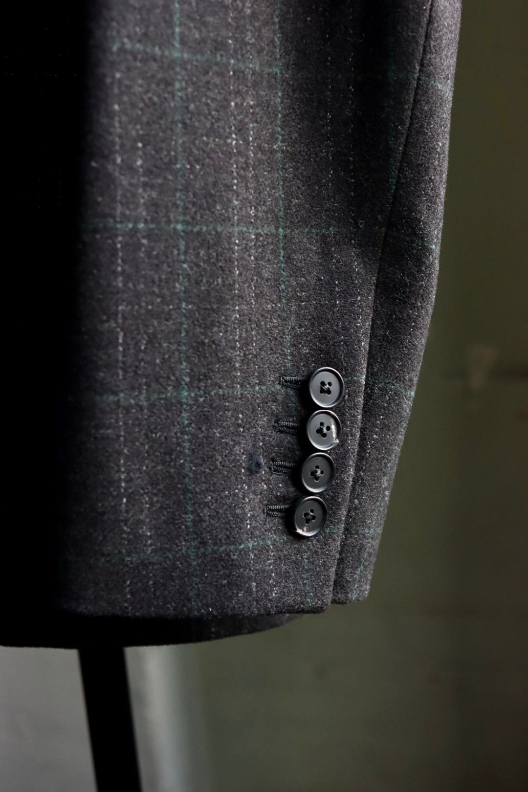 アプレッセ Windowpane Jacket(23AAP-01-20M)CHARCOAL