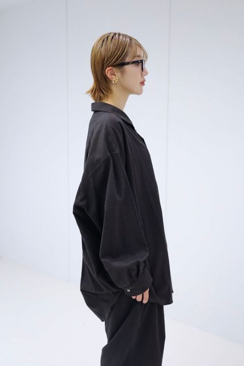 Graphpaper SIDOGRAS Cotton Herringbone Flannel Sleeping Shirt STYLE 2025.10.24