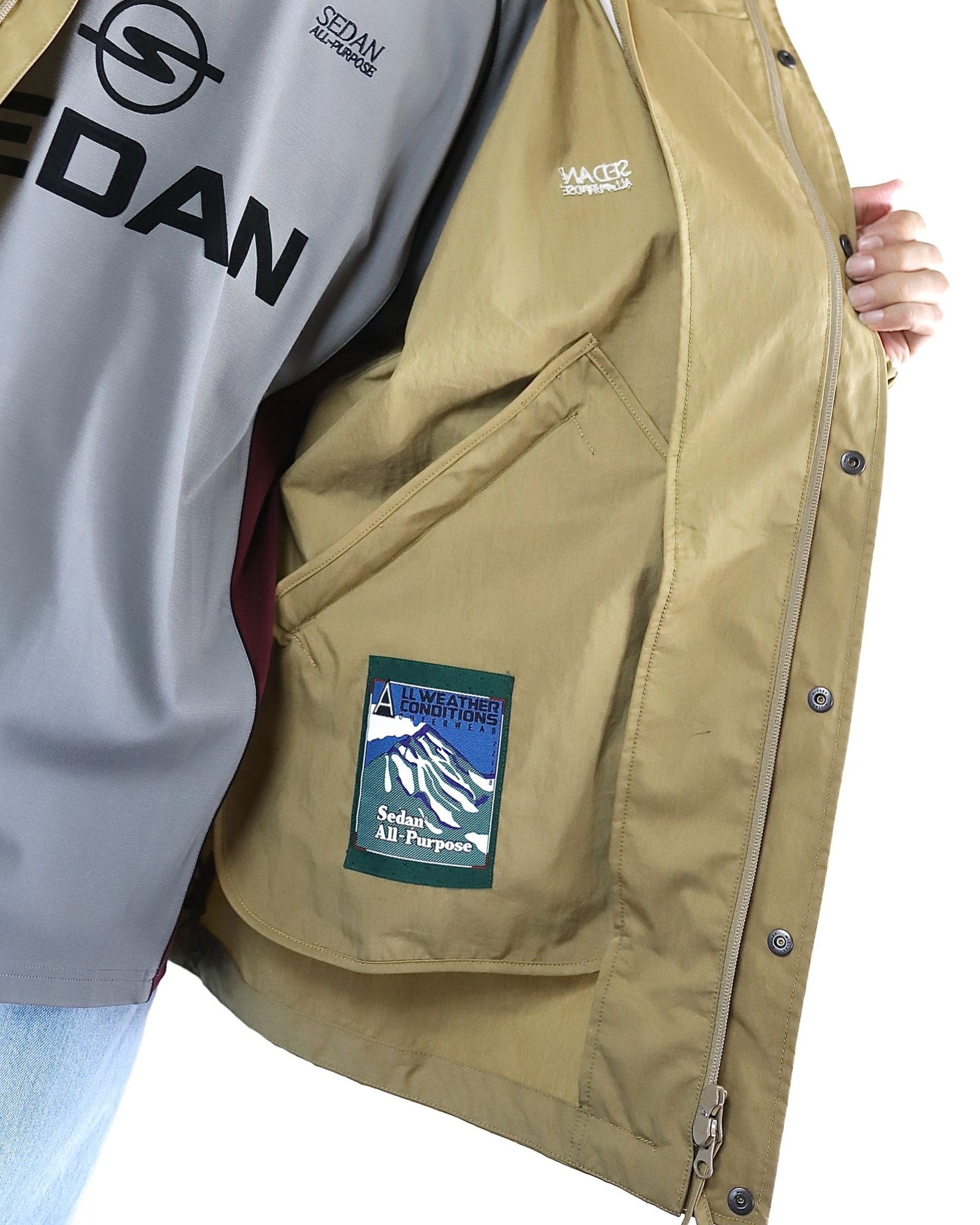SEDAN ALL-PURPOSE SS24 新作 NYCO Hooded Jacket style 2024.3.17