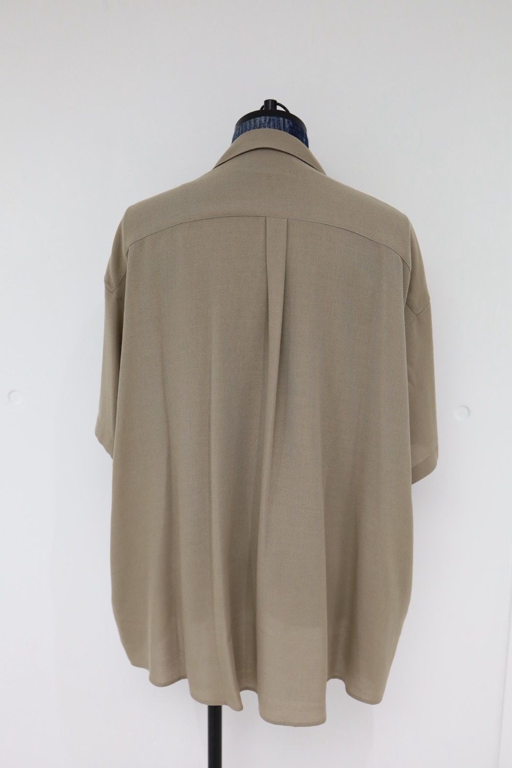 グラフペーパー 26SS Viscose Viyella S/S Sleeping Shirt(GM261-50457)TAUPE☆3月14日(土)発売！