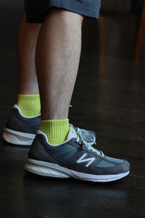グラフペーパー 22SS Linen Baggy Shorts"GRAY"スタイル.2022.6.02.
