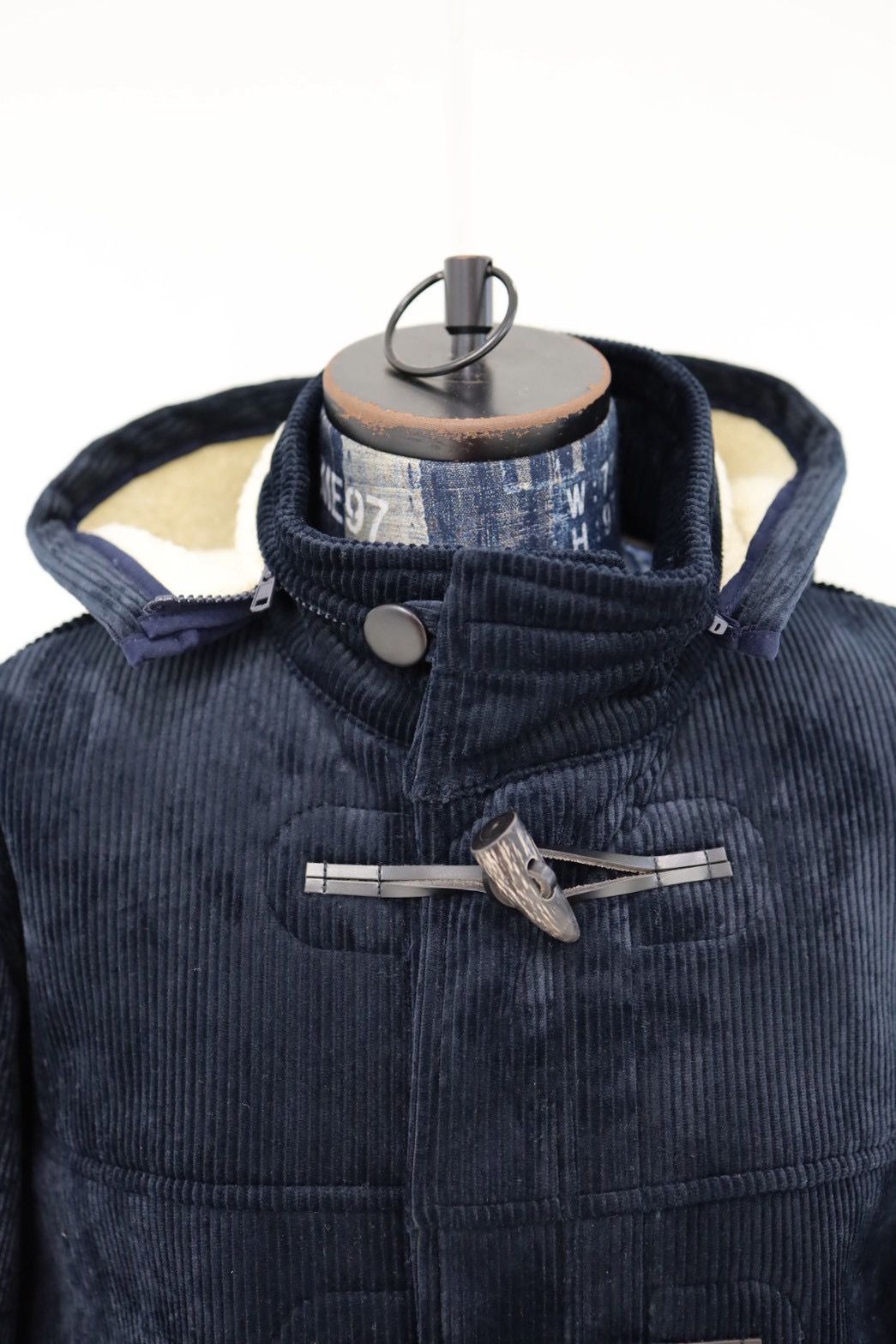 フレッシュサービス SHERPA CORDUROY DUFFLE COAT(FSC254-10064)NAVY☆11月22日(土)発売！