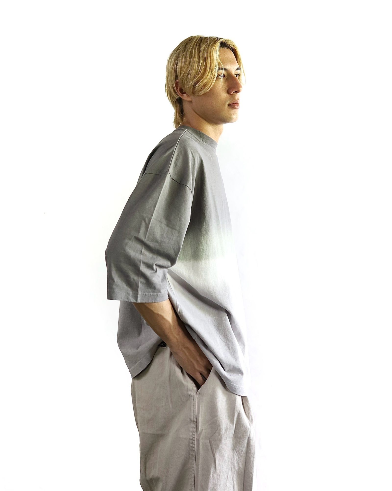 is-ness 24SS GRAMICCI for is-ness HORIZON OVERDYE T-SHIRT style 2024.4.20