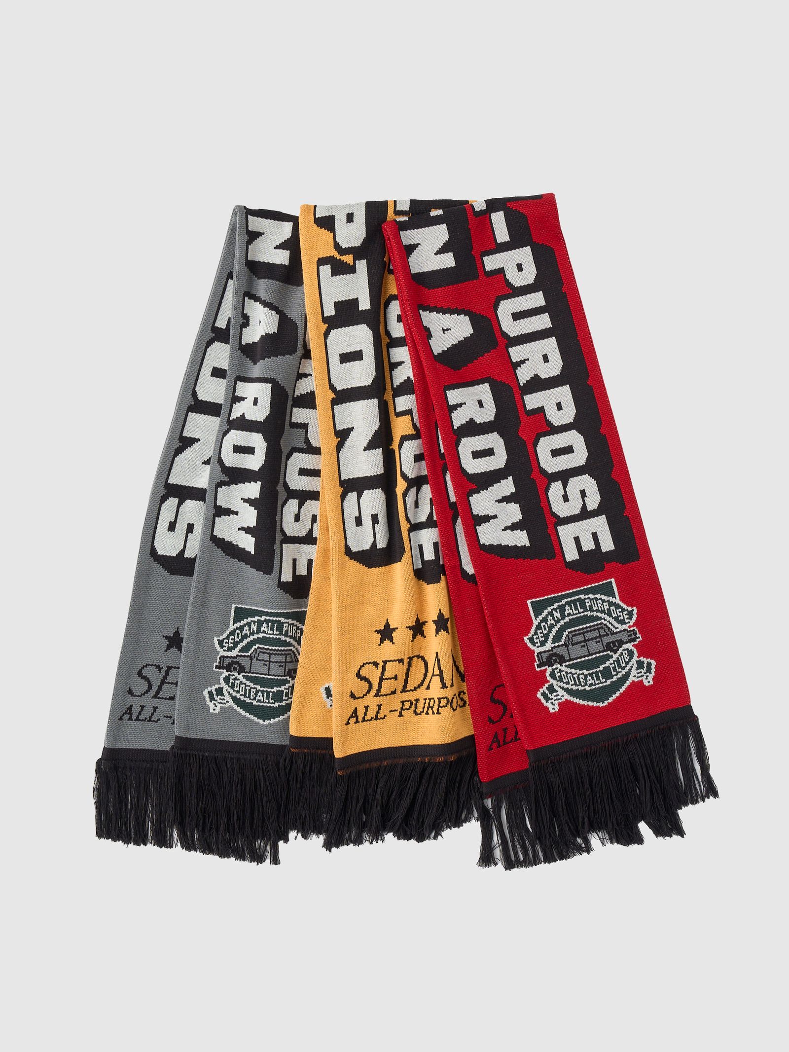 セダンオールパーパス FW24 Football Scarf(SD24F-ACO3)YELLOW☆11月9日(土)新作発売！