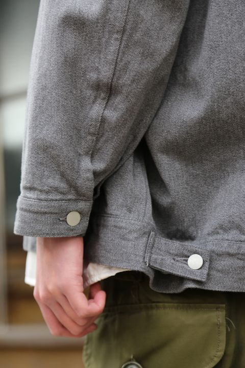 Graphpaper Colorfast Denim Blouson(GM204-30234B) style.2021.1.30.