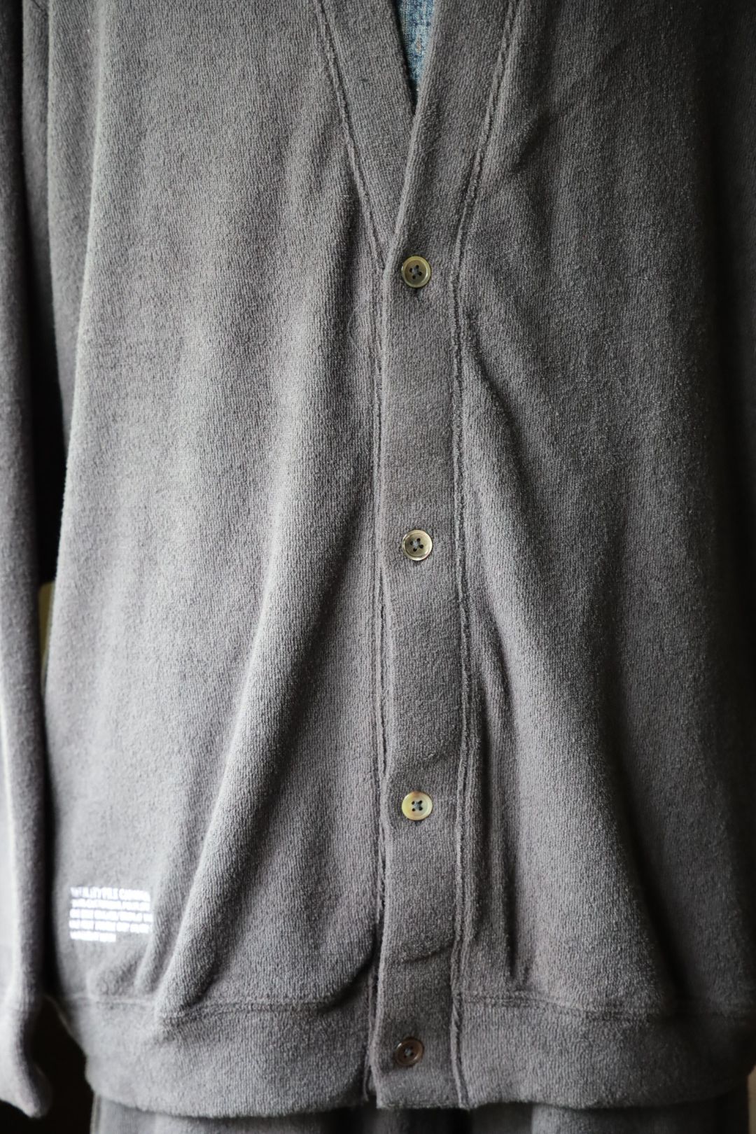 ReFresh!Service. “UTILITY PILE CARDIGAN SET-UP”(GRAY)☆9月27日(土)発売！