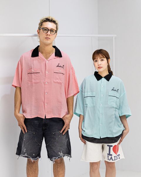 ©SAINT Mxxxxxx 26SS 新作BOWLING SHIRT style.2026.4.26