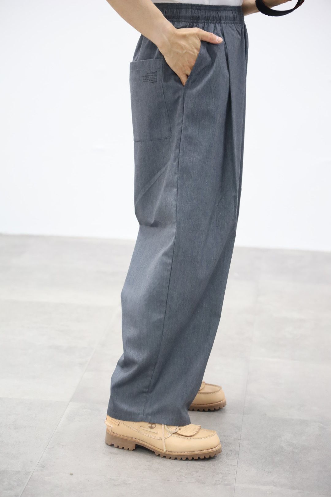 FreshService 26SS CORPORATE WIDE EASY PANTS"H.GRAY"スタイル