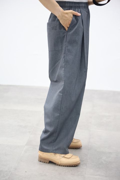 FreshService 26SS CORPORATE WIDE EASY PANTS"H.GRAY"スタイル