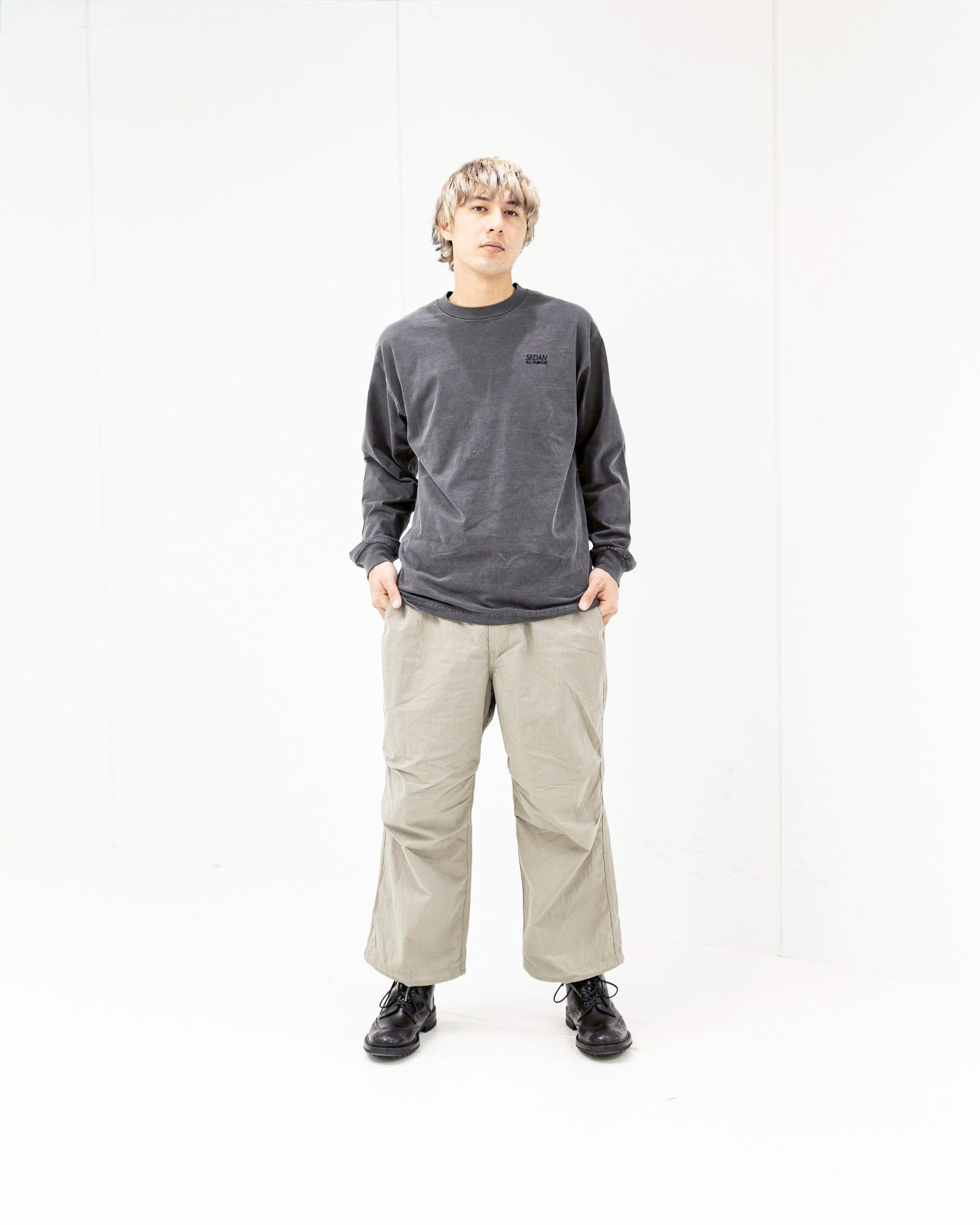 SEDAN ALL-PURPOSE Pigment Dyed L/S Tee  2月21日(土)新作発売！