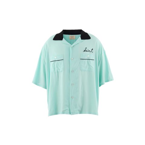 セントマイケル 26SS BOWLING SHIRT(SM-MK8-0000-037)SKY BLUE☆4月29日(水)新作発売！