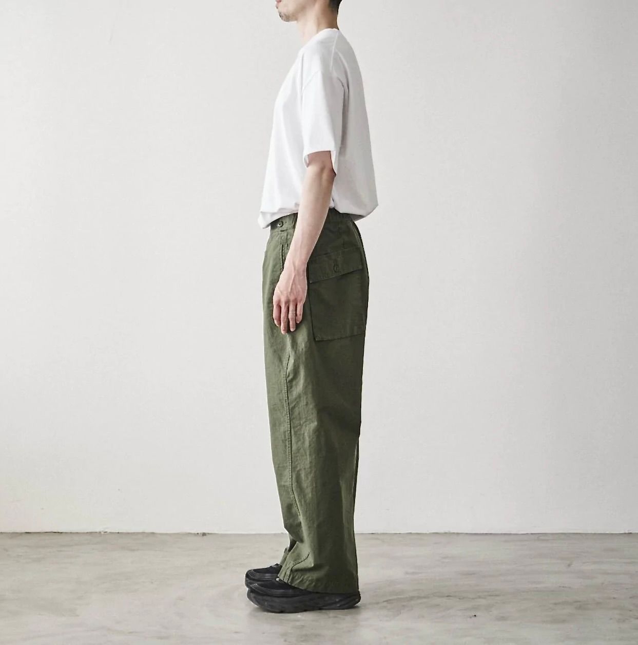 TapWater - タップウォーター23SS Cotton Ripstop Military Trousers