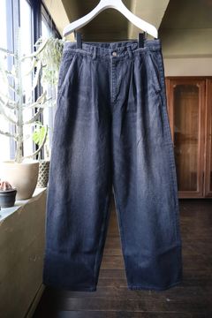 Graphpaper - グラフペーパー25SS Selvage Denim Two Tuck Pants(GU251 