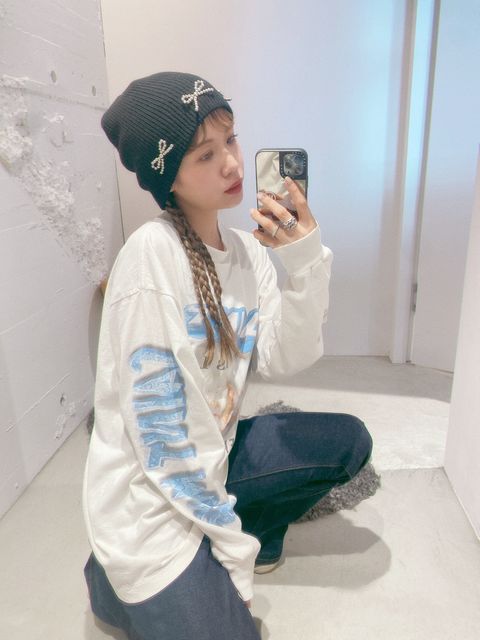 セントマイケル 24AW 新作HEART CKIE LS TEE style.2024.8.11