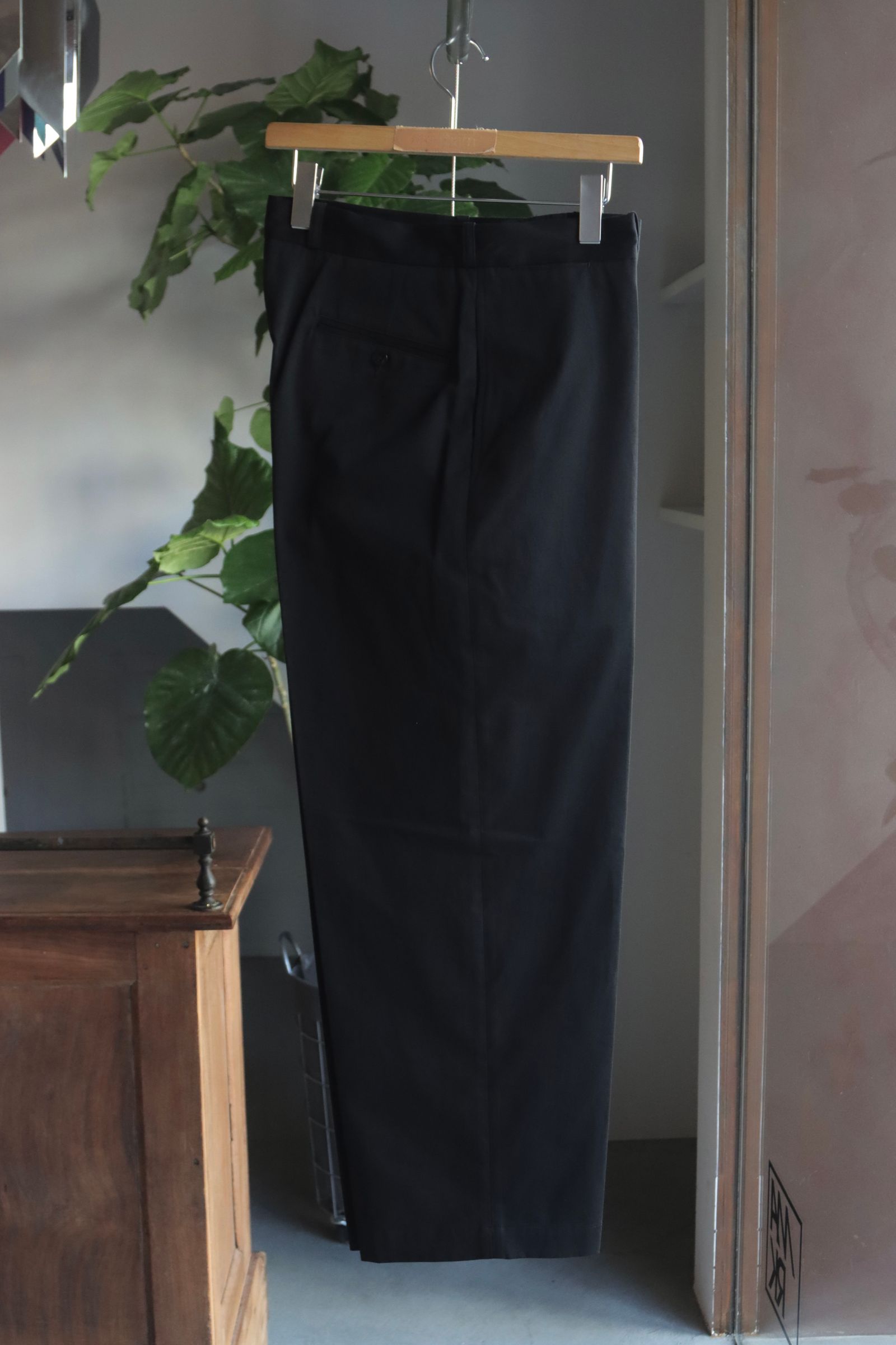 ブラームスルーツストック 25FW 2046D Chino Pants(bROOTS24F20F25)Black