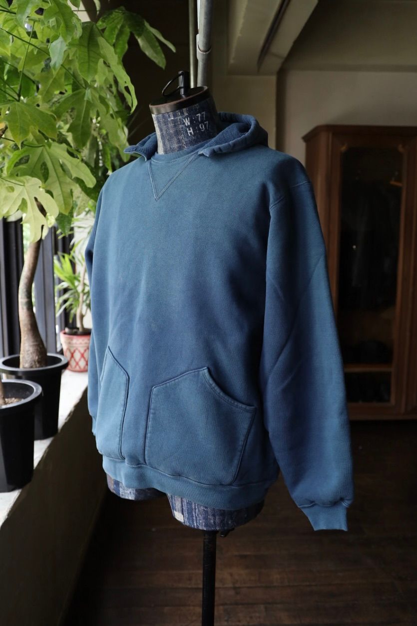 アプレッセ 2025 STYLE2 Vintage Attached Hood Sweat Parka(25AAP-05-10)BLUE☆8月30日(土)発売！