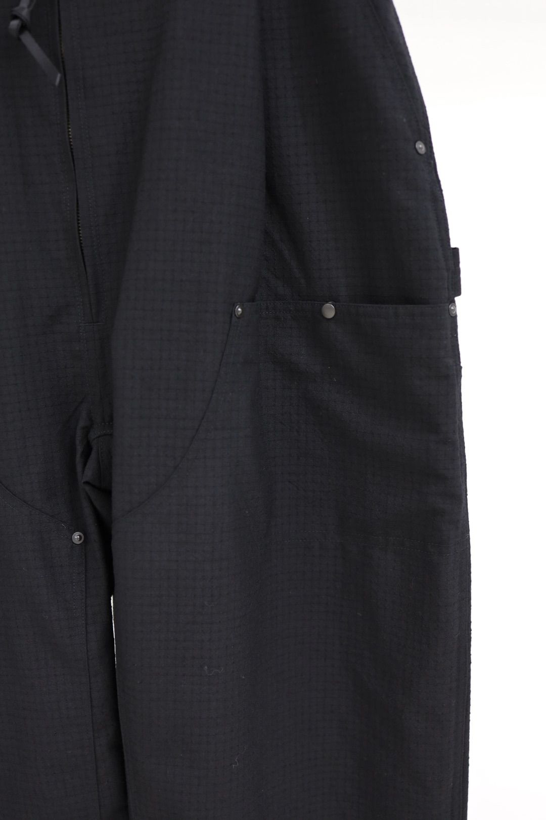 プロダクトトゥエルブ SS26 High Count Wool Ripstop Pants(26SS-PPT04)BLACK
