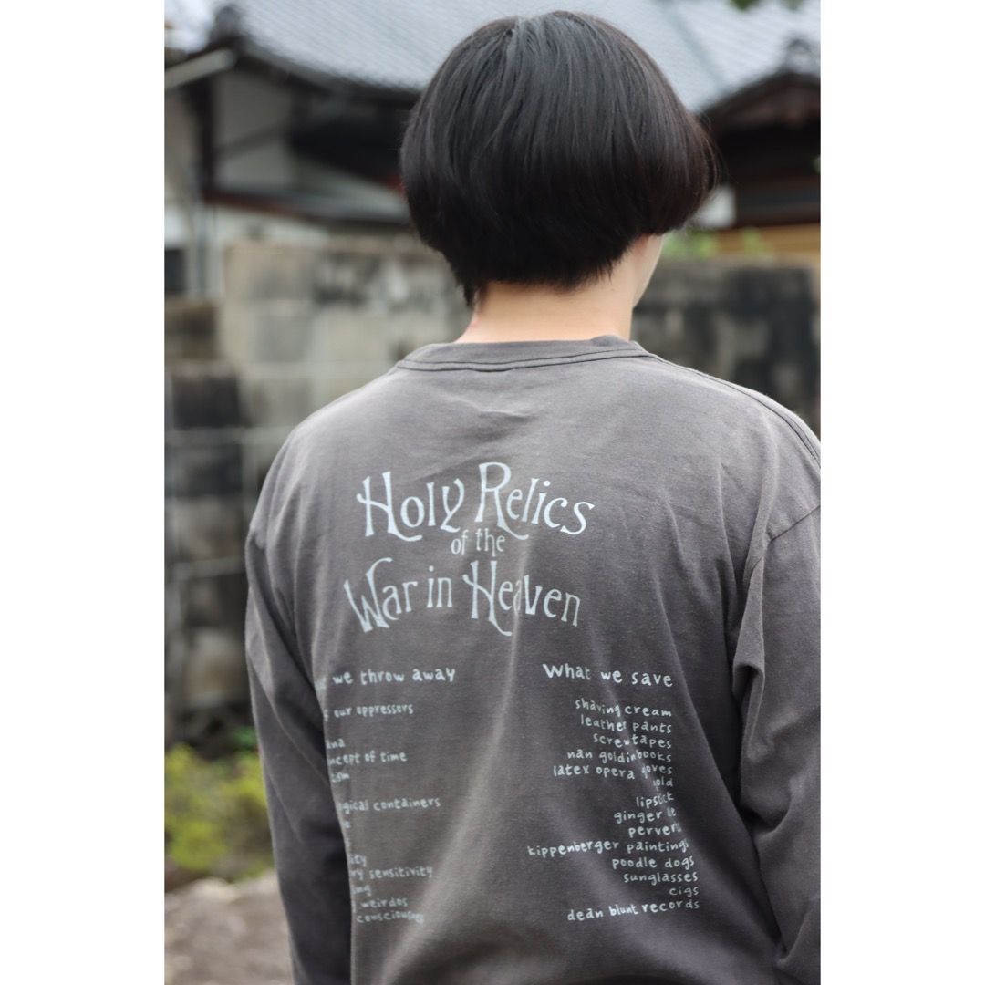 ©SAINT M×××××× LS TEE_SATAN(SM-A21-0000-025)BLACK style