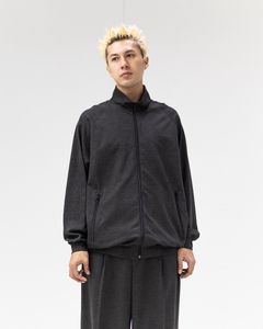 グラフペーパー 25AW SIDOGRAS Melange Ponte Track Blouson(GM254-30050)GRAY☆11月29日(土)発売！