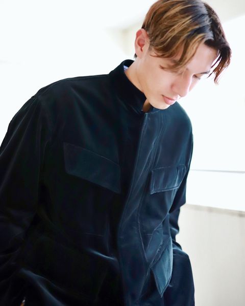 blurhms ブラームス 23FW Velvetセットアップスタイル