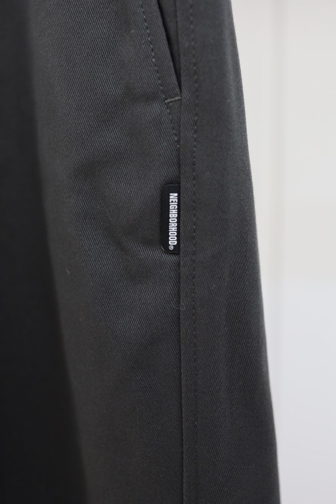 Yohji Yamamoto × NEIGHBORHOOD タックワークパンツ(HK-P95-901-2S26)GRAY☆12月5日(金)発売！