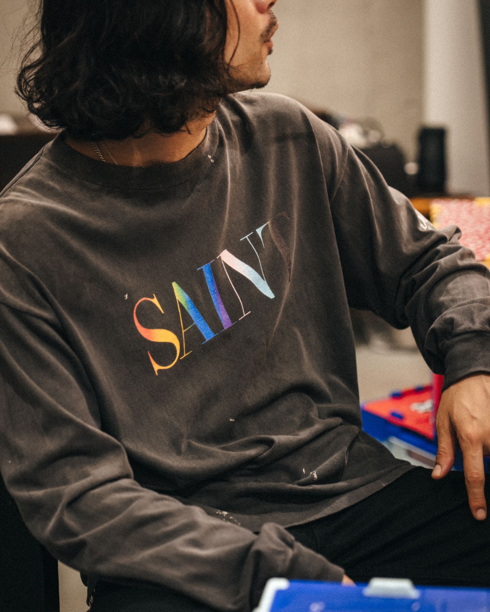 セントマイケル 26AW SAINT LS_T-SHIRT(SM-MK1-0000-019)BLACK☆9月5日(土)発売！