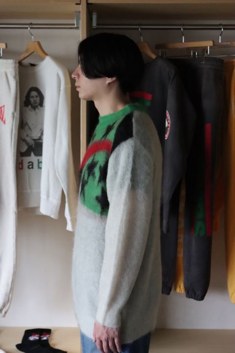 ©SAINT M×××××× STT_MOHAIR KNIT SWTER_AF(SM-S21-0000-054) style.2021.9.3