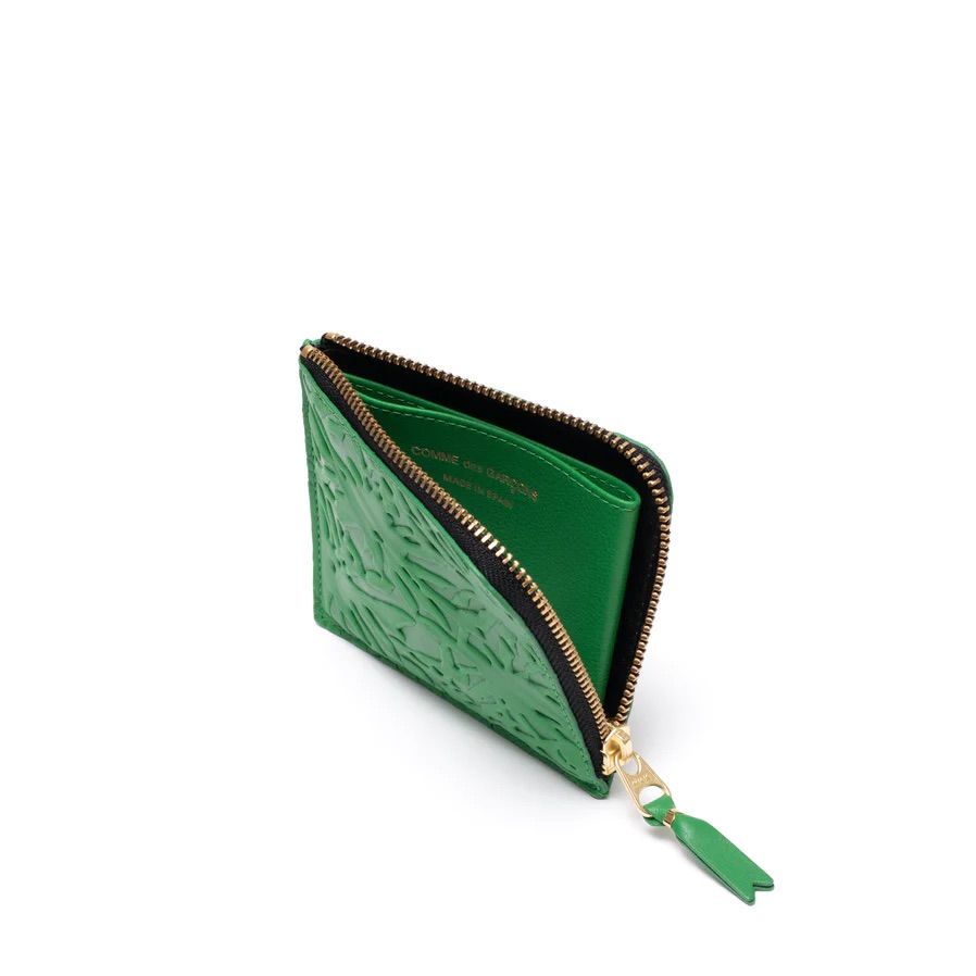 Comme des clearance garcons green wallet