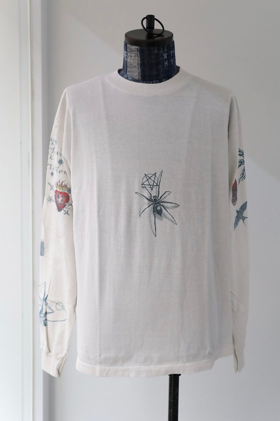 セントマイケル Tシャツ TATOO DW_LS TEE(SM-HR1-0000-C29)WHITE★9月13日(土)発売！