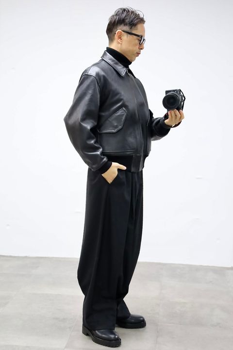 A.PRESSE 2026 STYLE1 Leather CWU-45 Flight Jacketスタイル