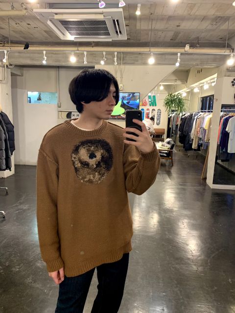 HAND-KNITTING JACQUARD PULLOVER(21SS38KN46) style.2021.1.16.