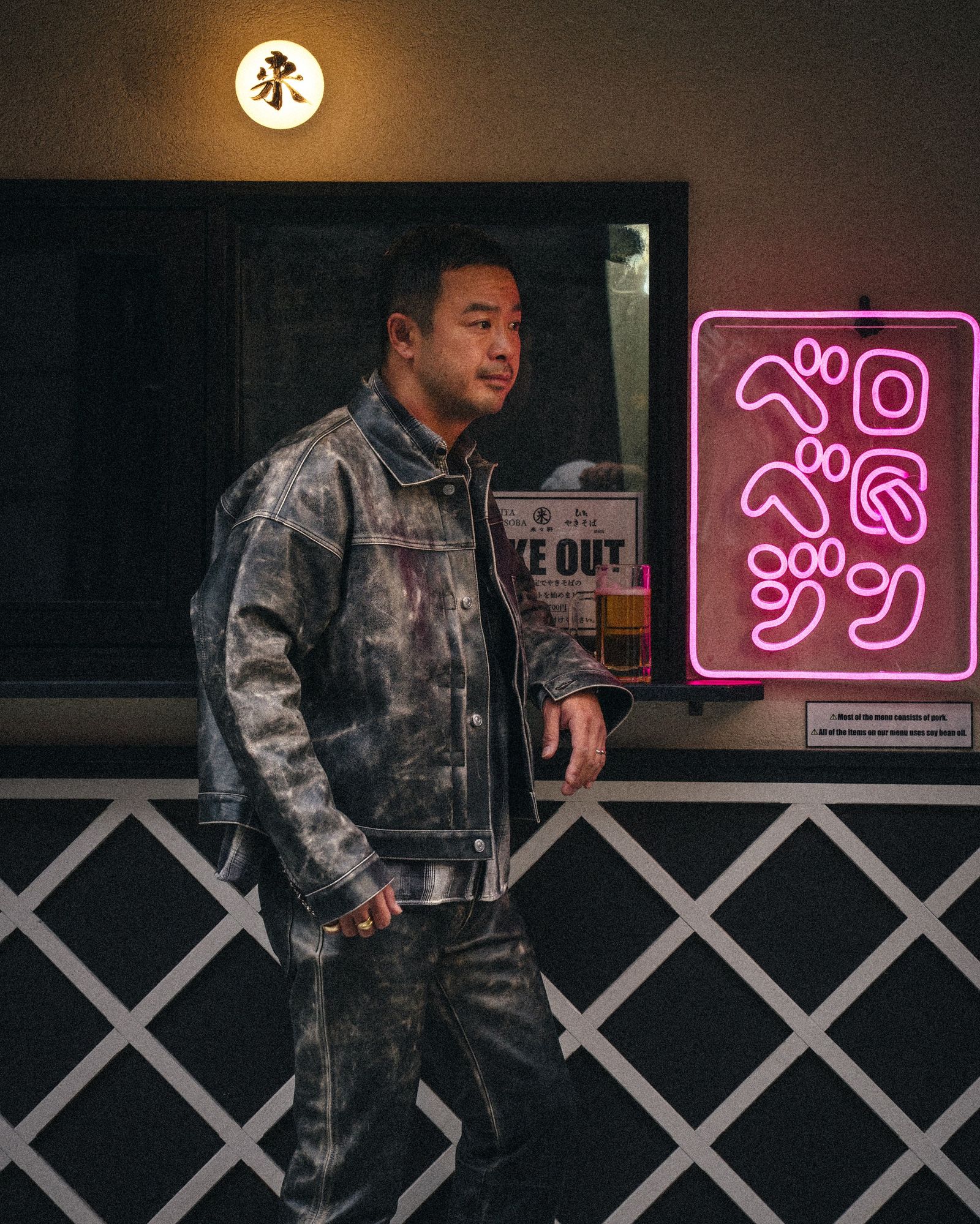 セントマイケル 26SS BBJ_LEATHER JACKET(SM-MK8-0000-C47)BLACK☆5月16日(土)発売！