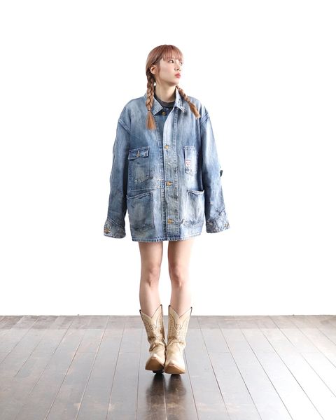 セントマイケル 新作HEART TAG COVERALL style.2024.2.9
